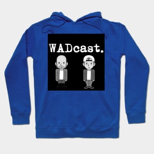 WADcast Homage Black Background Hoodie